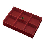 Maxbell Dry Fruit Container Candy Bowl Wooden Tea Drawer Box for Fruits Cookies Nuts