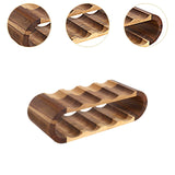 Maxbell Drinks Display 2 Tier Gifts Wood Drinks Rack for Cabinet Dining Room Kitchen