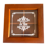 Maxbell Jewelry Storage Box Practical Dustproof Wooden Container for Girls Men Women