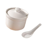 Maxbell Japanese Serving Dish Ceramic Stew Pot Bowl for Ramen Noodle Egg Custard L
