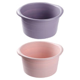 Maxbell Foot Bath Basin for Washing Soaking Feet Home SPA Treatment Dry Cracked Feet Purple