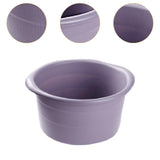 Maxbell Foot Bath Basin for Washing Soaking Feet Home SPA Treatment Dry Cracked Feet Purple