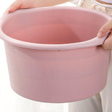 Maxbell Foot Bath Basin for Washing Soaking Feet Home SPA Treatment Dry Cracked Feet PInk