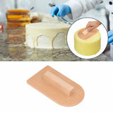 Maxbell Icing Smoother Cake Tool Flat Edge Cake Smoother for Home Candy Shop Gift