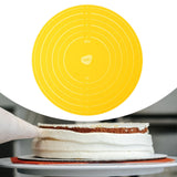 Maxbell Cake Turntable Decorating Mat Nonstick Universal Thickened Round Kitchen Mat S