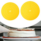 Maxbell Cake Turntable Decorating Mat Nonstick Universal Thickened Round Kitchen Mat S