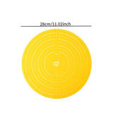 Maxbell Cake Turntable Decorating Mat Nonstick Universal Thickened Round Kitchen Mat M