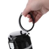 Maxbell 12V 24V Car Kettle Boiler Stainless Steel Heater Cup for Work Camping School black