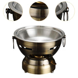 Maxbell Small Hot Pot with Handle Stockpot Small Hotpot for Hiking Household Camping