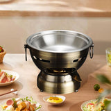 Maxbell Small Hot Pot with Handle Stockpot Small Hotpot for Hiking Household Camping