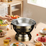 Maxbell Small Hot Pot with Handle Stockpot Small Hotpot for Hiking Household Camping