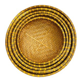 Maxbell 5 Pieces Bamboo Basket Container Serving Basket for Restaurant Party Kitchen