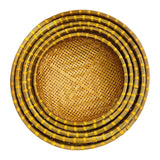 Maxbell 5 Pieces Bamboo Basket Container Serving Basket for Restaurant Party Kitchen