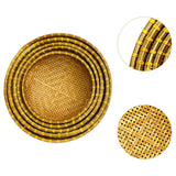 Maxbell 5 Pieces Bamboo Basket Container Serving Basket for Restaurant Party Kitchen