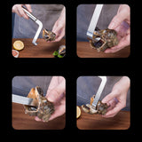 Maxbell Conch Shucking Tool Meat Extractor Portable Seafood Tool for Home Restaurant