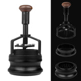 Maxbell Magnetic Rings Espresso Distribution Tool with Cleaning Stand for Cafe Gifts