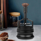Maxbell Magnetic Rings Espresso Distribution Tool with Cleaning Stand for Cafe Gifts