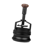 Maxbell Magnetic Rings Espresso Distribution Tool with Cleaning Stand for Cafe Gifts