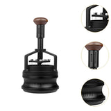 Maxbell Magnetic Rings Espresso Distribution Tool with Cleaning Stand for Cafe Gifts