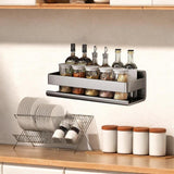 Maxbell Shower Shelf Multipurpose Bathroom Shower Organizer for Home Toilets Kitchen without Hooks
