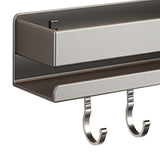 Maxbell Shower Shelf Multipurpose Bathroom Shower Organizer for Home Toilets Kitchen with Hooks