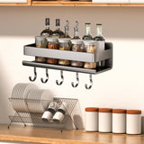 Maxbell Shower Shelf Multipurpose Bathroom Shower Organizer for Home Toilets Kitchen with Hooks