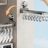 Maxbell Sock Rack 14 Clips Stable Underwear Hanging Basket for Socks Underwear Skirt