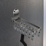 Maxbell Sock Rack 14 Clips Stable Underwear Hanging Basket for Socks Underwear Skirt