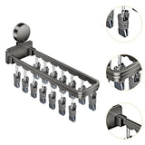 Maxbell Sock Rack 14 Clips Stable Underwear Hanging Basket for Socks Underwear Skirt