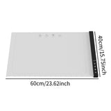 Maxbell Electric Warming Tray Roll up Food Warmer for Gatherings Events Housewarming white