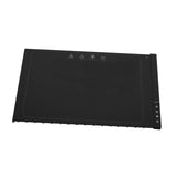 Maxbell Electric Warming Tray Roll up Food Warmer for Gatherings Events Housewarming black