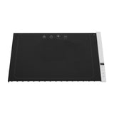 Maxbell Electric Warming Tray Roll up Food Warmer for Gatherings Events Housewarming black white frame