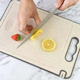 Maxbell Cutting Board Easy to Clean Kitchen Chopping Board for Restaurant Home Fruit Pattern