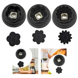 Maxbell Mixer Mushroom Head Coupler Sturdy Mixer Accessories for Food Processors MCC 5 Teeth
