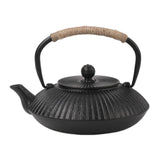 Maxbell Cast Iron Teapot Traditional Tea Boiler for Picnic Household Small Gathering Patterns A