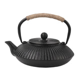 Maxbell Cast Iron Teapot Traditional Tea Boiler for Picnic Household Small Gathering Patterns A