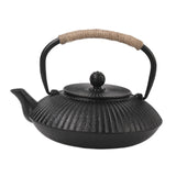 Maxbell Cast Iron Teapot Traditional Tea Boiler for Picnic Household Small Gathering Patterns A
