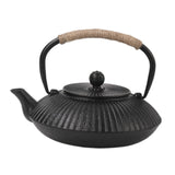 Maxbell Cast Iron Teapot Traditional Tea Boiler for Picnic Household Small Gathering Patterns A