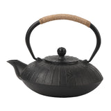 Maxbell Cast Iron Teapot Traditional Tea Boiler for Picnic Household Small Gathering Pattern B