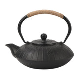 Maxbell Cast Iron Teapot Traditional Tea Boiler for Picnic Household Small Gathering Pattern B