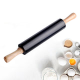 Maxbell Wooden Rolling Pin Baking Rolling Pin for Pizza for Household Bakery Biscuit