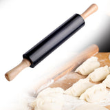 Maxbell Wooden Rolling Pin Baking Rolling Pin for Pizza for Household Bakery Biscuit