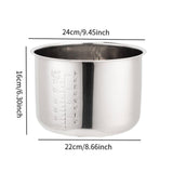 Maxbell Rice Cooker Inner Container Inner Container for Restaurant Household Kitchen L