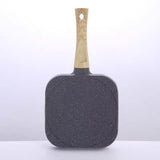 Maxbell 4 Hole Fried Egg Pan Egg Cooker Egg Skillet Non Stick for Burger Crepe Plett Gas type