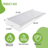Maxbell Drip Tray Heat Baffle Diffusers for Smokers Century 885 Grill (KT0443)