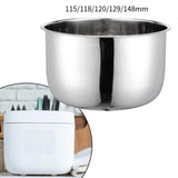 Maxbell Rice Cooker Liner Stainless Steel Inner Pot for Kitchen Household Restaurant 11.5 to 11.55cm