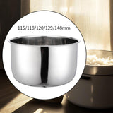 Maxbell Rice Cooker Liner Stainless Steel Inner Pot for Kitchen Household Restaurant 11.5 to 11.55cm