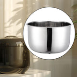 Maxbell Rice Cooker Liner Stainless Steel Inner Pot for Kitchen Household Restaurant 12 to 12.05cm