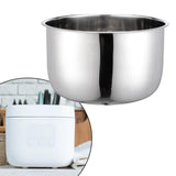 Maxbell Rice Cooker Liner Stainless Steel Inner Pot for Kitchen Household Restaurant 12 to 12.05cm