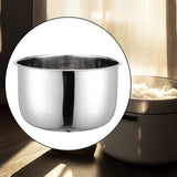 Maxbell Rice Cooker Liner Stainless Steel Inner Pot for Kitchen Household Restaurant 14.8 to 14.85cm